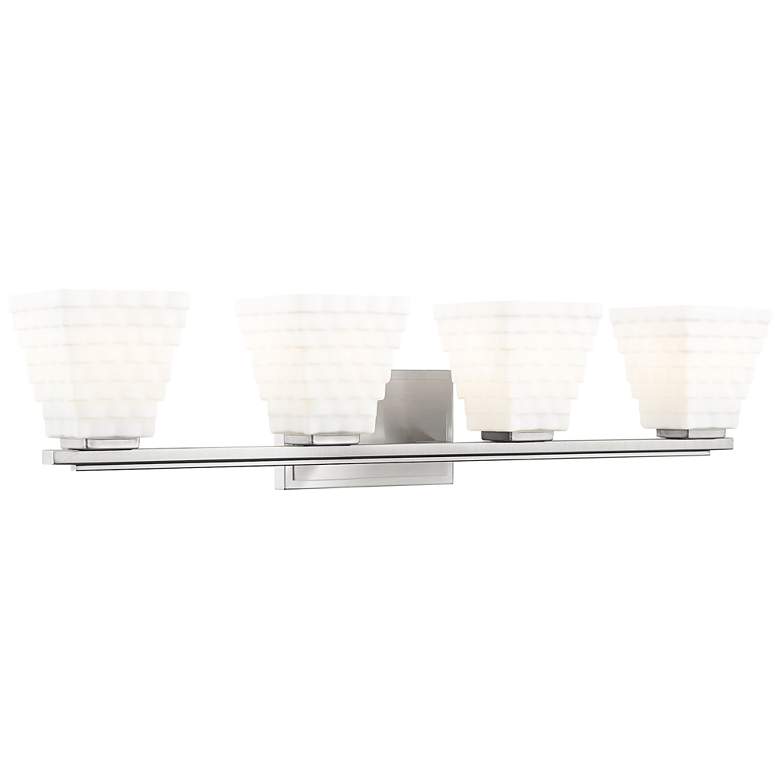 Image 1 Annalise by Z-Lite Brushed Nickel 32 inch 4 Light Vanity