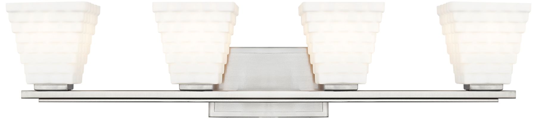 Image 4 Annalise by Z-Lite Brushed Nickel 32 inch 4 Light Vanity more views