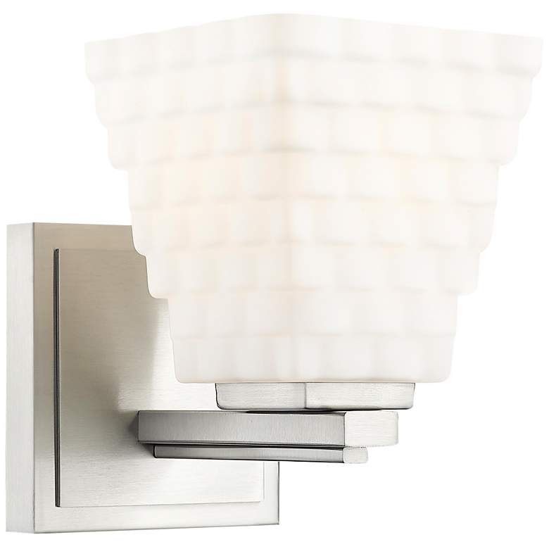 Image 1 Annalise by Z-Lite Brushed Nickel 5 inch 1 Light Wall Sconce