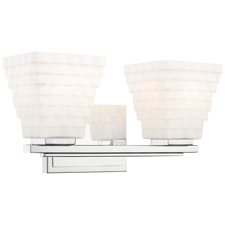 Image 1 Annalise by Z-Lite Chrome 14 inch 2 Light Vanity
