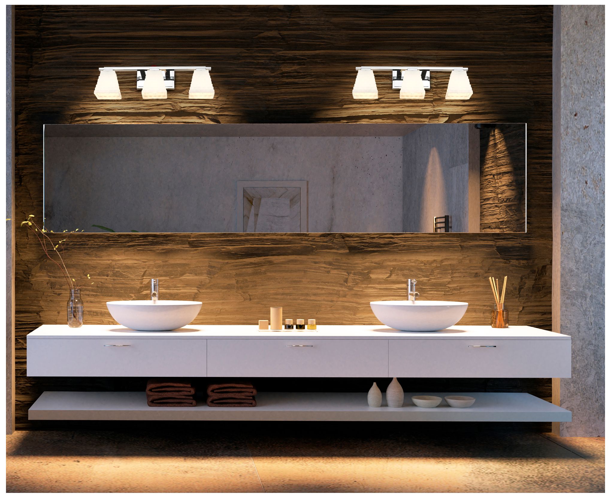 Image 3 Annalise by Z-Lite Chrome 24 inch 3 Light Vanity more views