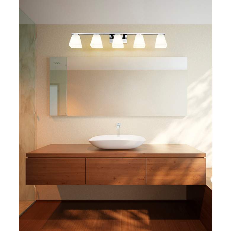 Image 3 Annalise by Z-Lite Chrome 42 inch 5 Light Vanity more views
