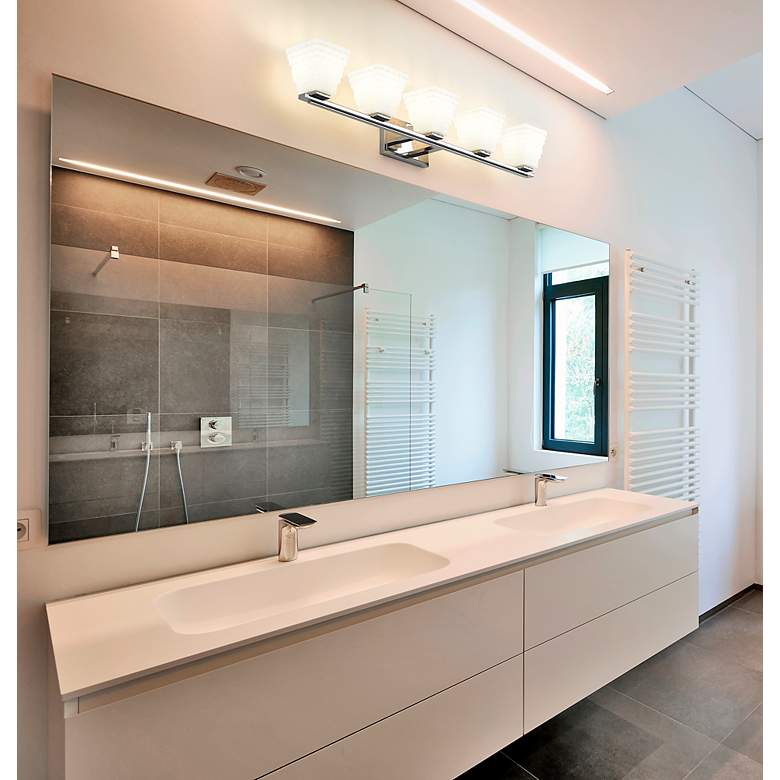 Image 4 Annalise by Z-Lite Chrome 42 inch 5 Light Vanity more views