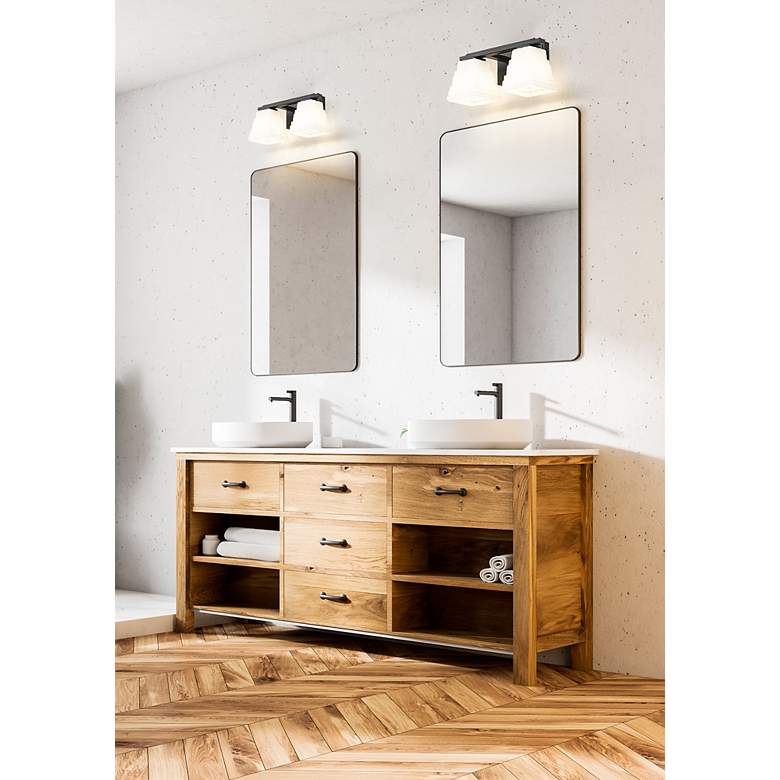 Image 3 Annalise by Z-Lite Matte Black 14 inch 2 Light Vanity more views