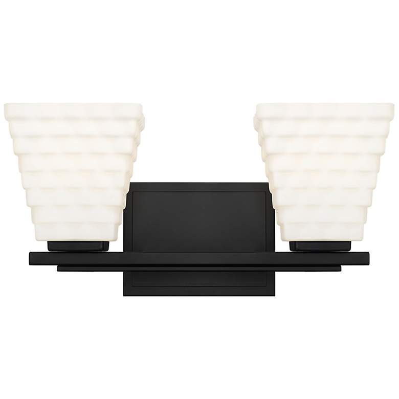 Image 4 Annalise by Z-Lite Matte Black 14 inch 2 Light Vanity more views