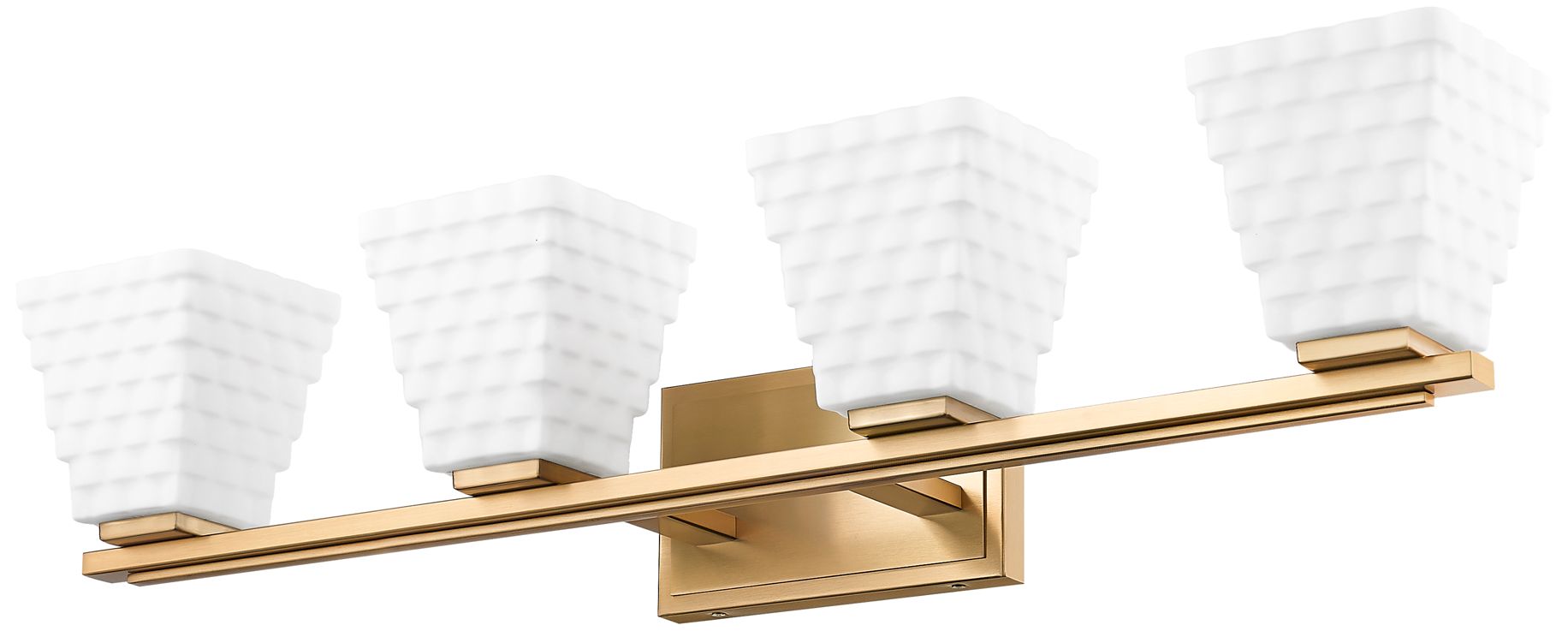 Image 6 Annalise by Z-Lite Modern Gold 32 inch 4 Light Vanity more views