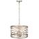 Annata 12" Wide Antique Nickel 4-Light Mini Pendant