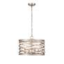 2_Annata 12" Wide Antique Nickel 4-Light Mini Pendant more views