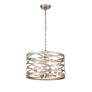 3_Annata 12" Wide Antique Nickel 4-Light Mini Pendant more views