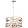 1_Annata 19 1/2" Wide Antique Nickel 6-Light Pendant