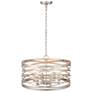 3_Annata 19 1/2" Wide Antique Nickel 6-Light Pendant more views