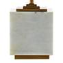 Annelore 16 1/2" High White Marble Accent Table Lamp