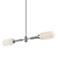 Annex 47 1/2" Wide Anodized Aluminum 2-Light Island Pendant