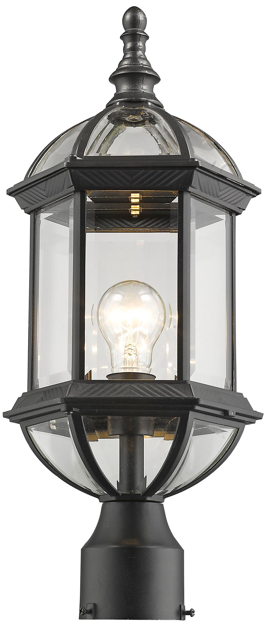 Annex by Z-Lite Black 19.5 inch 1 Light Outdoor Post Mount