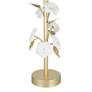 7_Annie 21" High Gold and White Flower Table Lamp more views