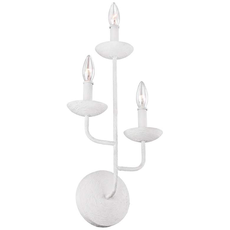 Image 1 Annie 24" High 3-Light Candelabra Wall Sconce
