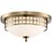 Anniversary 13 1/2" Wide Vibrant Gold Ceiling Light