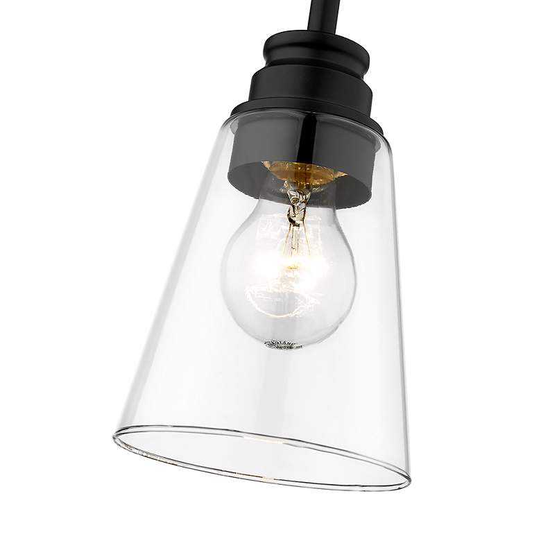 Image 7 Annora by Z-Lite Matte Black 1 Light Mini Pendant more views