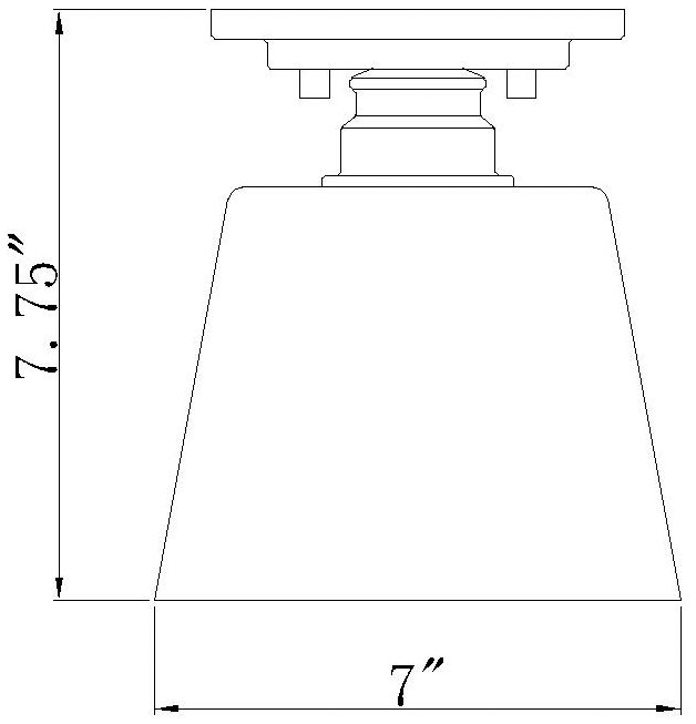Annora by Z-Lite Olde Brass 1 Light Flush Mount