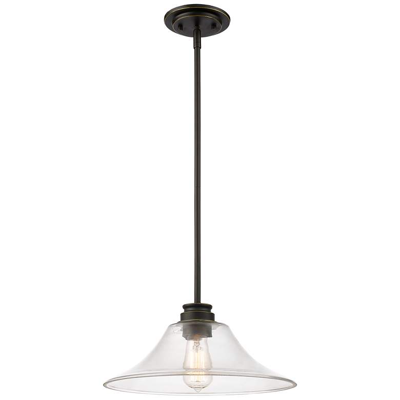 Image 1 Annora by Z-Lite Olde Bronze 1 Light Pendant