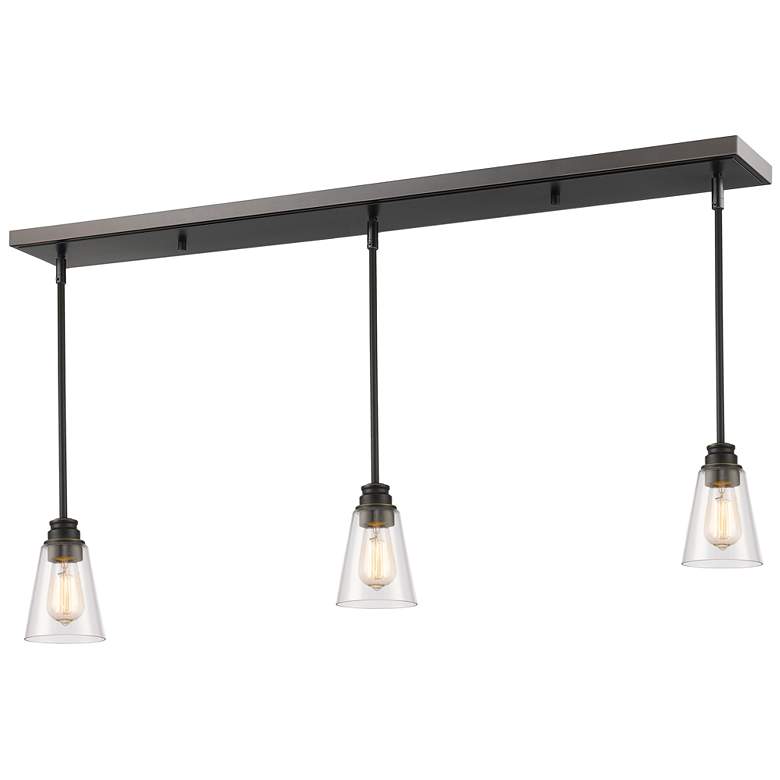 Image 1 Annora by Z-Lite Olde Bronze 3 Light Island Pendant