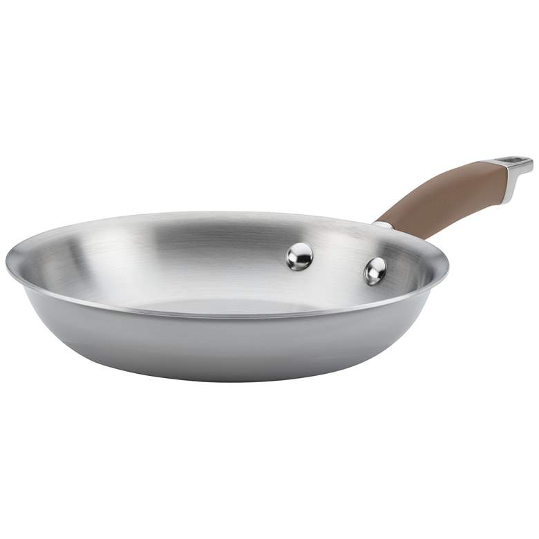 Image 1 Anolon Tri-Ply Bronze Stainless Steel 8 1/2 inch French Skillet