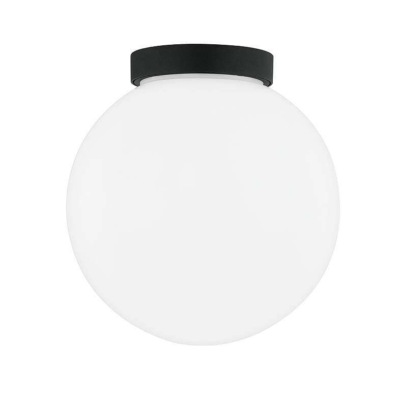 Image 2 Ansel 10" High Textured Black Outdoor Wall Light more views