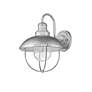 Ansel 14" High Galvanized Metal Outdoor Wall Light