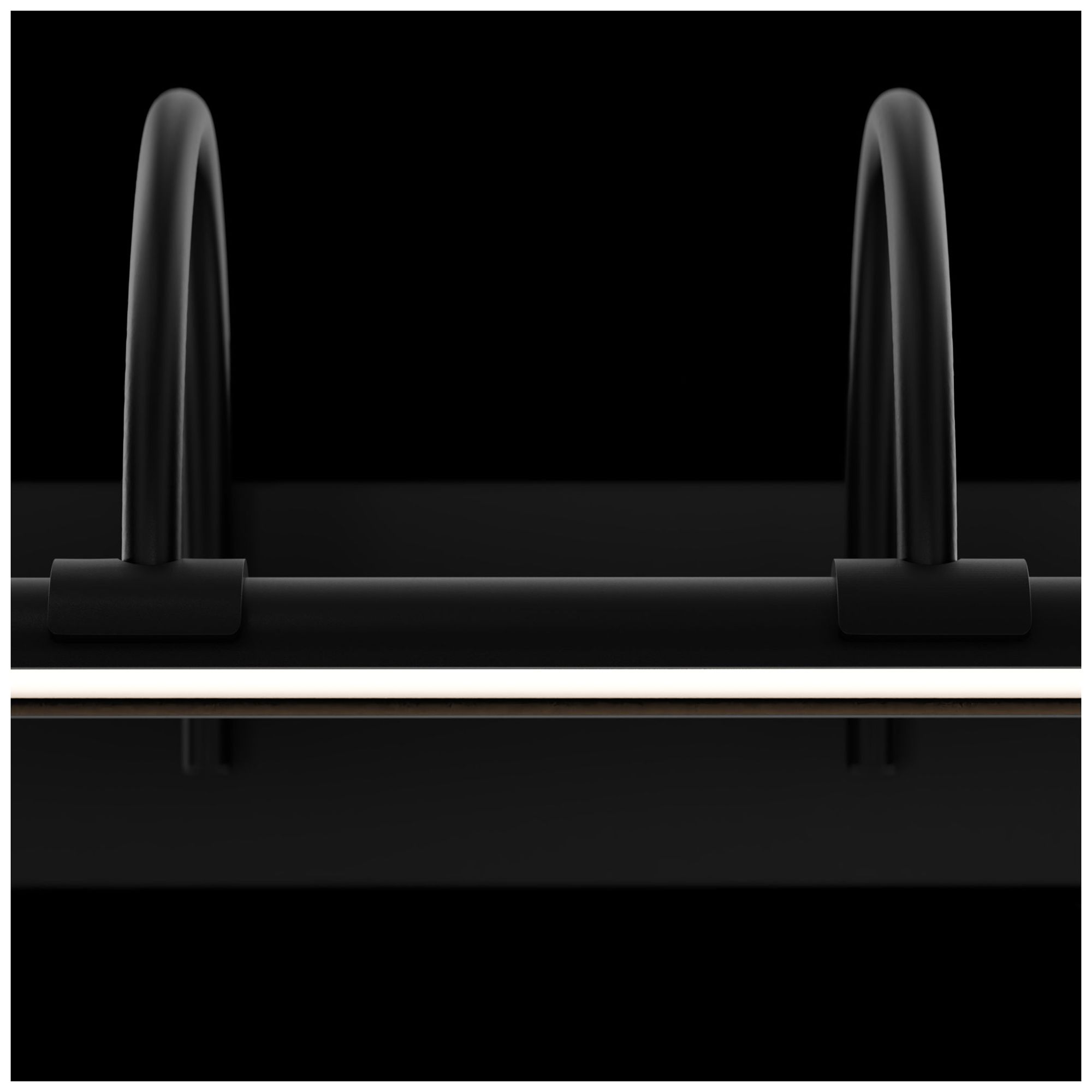 Image 4 Ansel 5.63"H x 18.5"W 1-Light Picture Light in Black more views