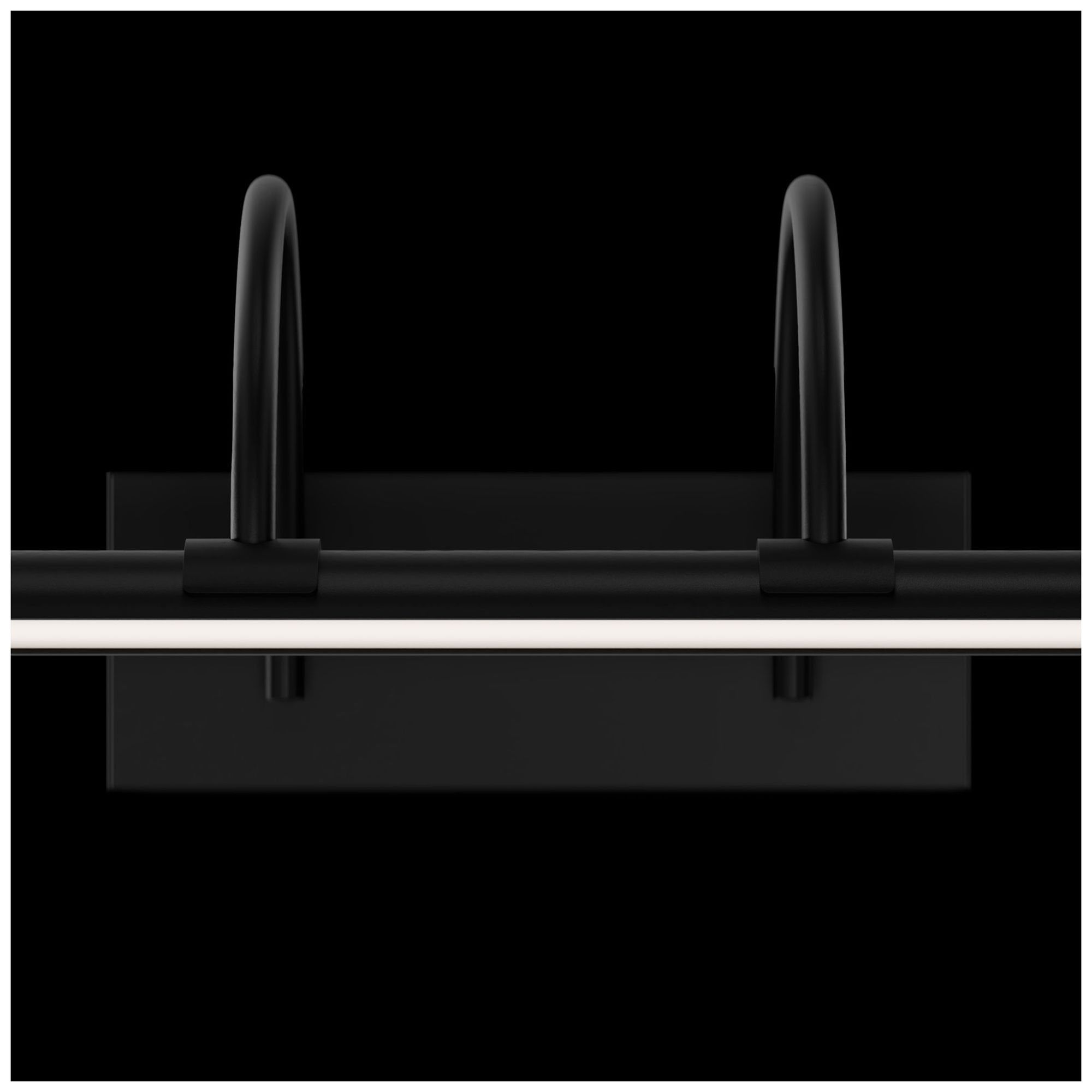 Image 4 Ansel 5.63"H x 24"W 1-Light Picture Light in Black more views