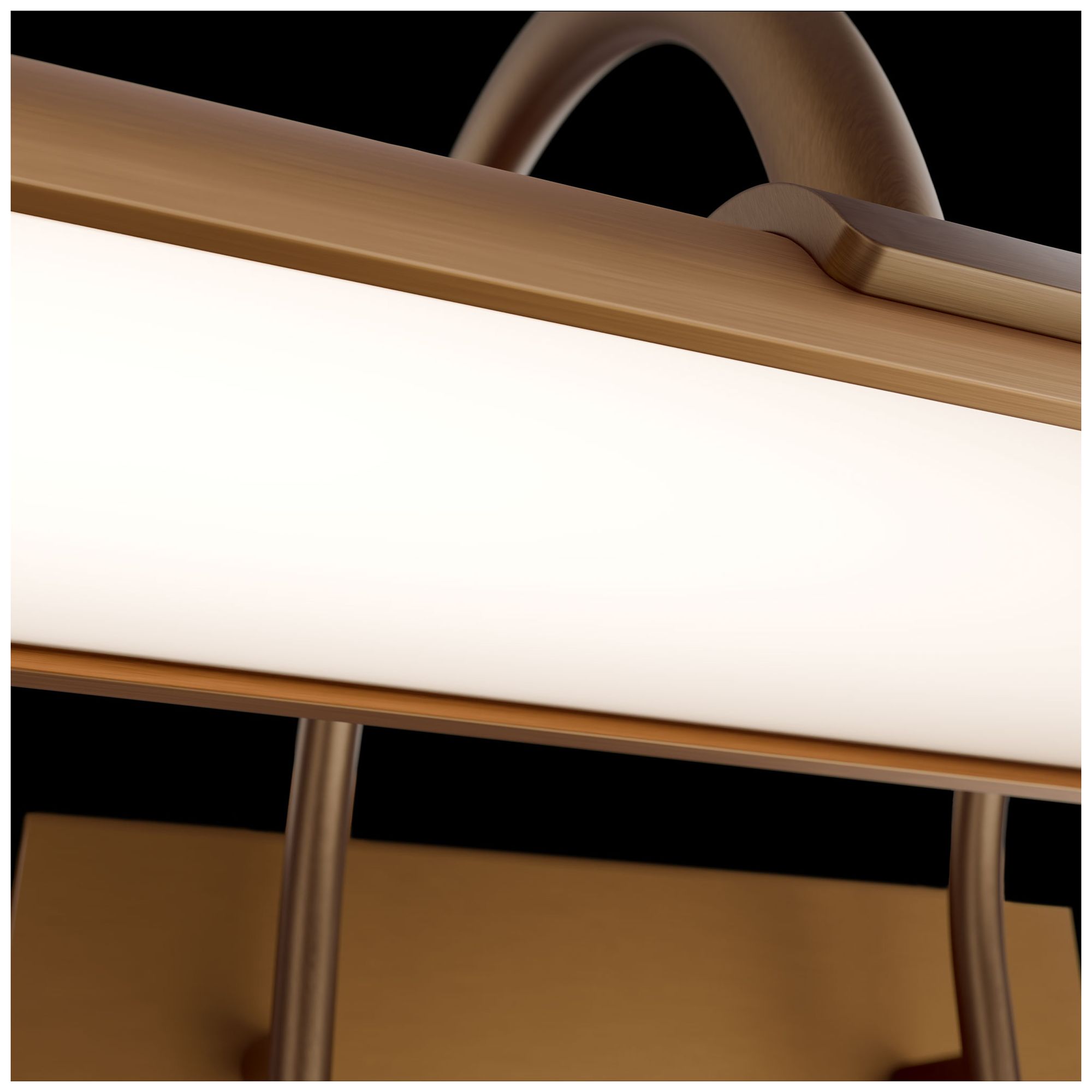 Image 4 Ansel 5.63"H x 29.5"W 1-Light Picture Light in Aged Brass more views