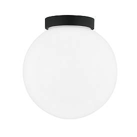 Image2 of Ansel 7" High Textured Black Outdoor Wall Light more views