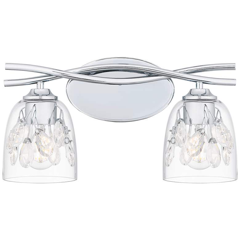 Image 1 Ansley 2-Light Polished Chrome Bath Light