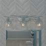 1_Ansley 24" Wide Polished Chrome 3-Light Vanity Bath Light