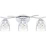 4_Ansley 24" Wide Polished Chrome 3-Light Vanity Bath Light more views