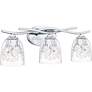 5_Ansley 24" Wide Polished Chrome 3-Light Vanity Bath Light more views