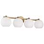 2_Ansley 31" Wide Aged Brass 4-Light Vanity Bath Light