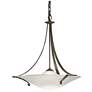 Antasia 21.7" Wide Soft Gold Pendant With Opal Glass Shade