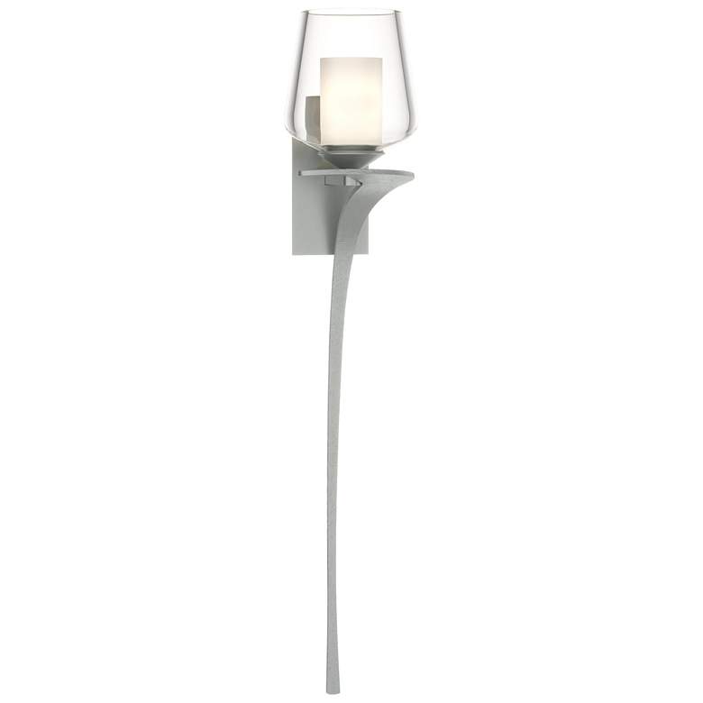 Image 1 Antasia 26.5"H Right Sconce w/ Opal and Clear Double Glass Shade