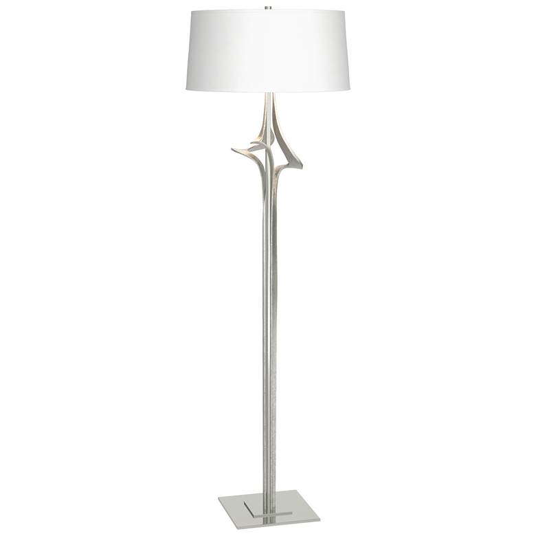 Image 1 Antasia 58.6 inch High Sterling Floor Lamp With Natural Anna Shade
