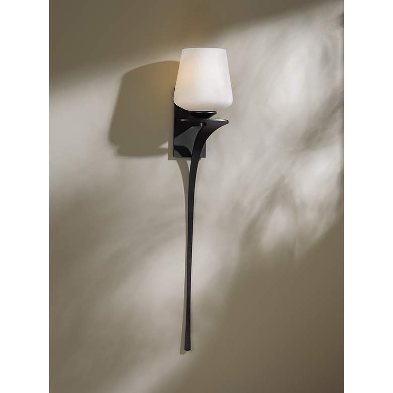 Image 2 Antasia Frost Right 26 1/2" High Wall Sconce more views