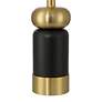 7_Anthem 21 3/4" High Black and Brass Table Lamp more views