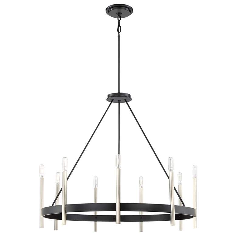 Image 1 Anthem 9 Light Mystic Black Chandelier