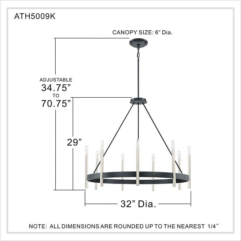 Image 5 Anthem 9 Light Mystic Black Chandelier more views