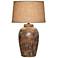 Anthony Aeris Brown 29"H Hydrocal Table Lamp