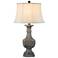 Anthony Alura Brown 32"H Hydrocal Table Lamp