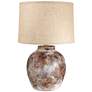 Anthony Avenel Red 23"H Hydrocal Table Lamp