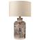 Anthony Camara Red 26.5"H Hydrocal Table Lamp