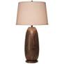 Anthony Corvelle Brown 34"H Hydrocal Table Lamp
