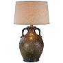 Anthony Halmar Brown 31"H Hydrocal Table Lamp